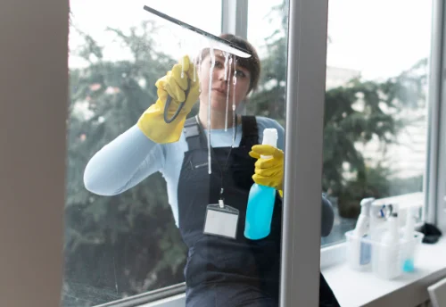 Nettoyage de vitres intérieures et extérieures à Barbâtre